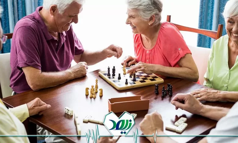 بازی و سرگرمی برای سالمندان