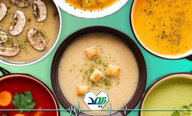 سوپ مقوی برای سالمندان