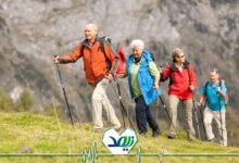 تقویت زانو برای کوهنوردی سالمندان